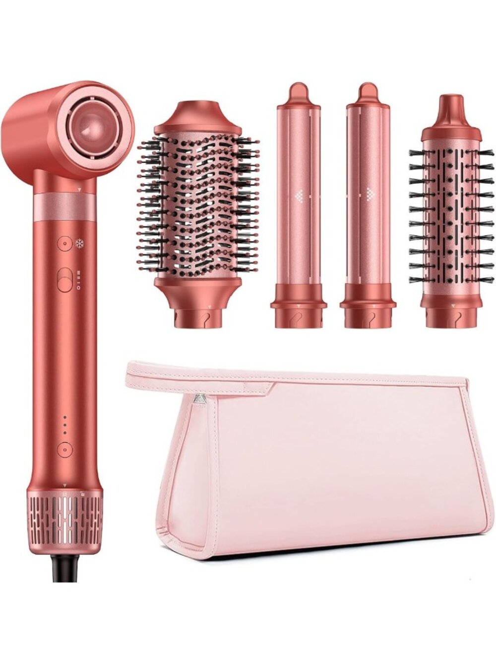 High-Speed Hair Dryer Brush & Hot Air Styler - Multi-Functional Hair Tool